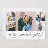 感謝恩典フォトコラージュ シーズンカード (正面)