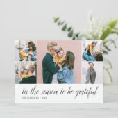 感謝恩典フォトコラージュ シーズンカード (スタンド正面)