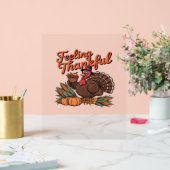 感謝感じのクラシックTシャツ アクリルサイン (ウェディング)