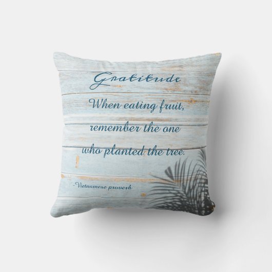 感謝感動的ことわざ クッション (裏面)