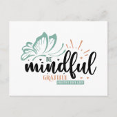 感謝感動的の意を前向き込めて ポストカード (正面)