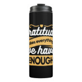 感謝感動的タイポグラフィ引用文 タンブラー (正面)