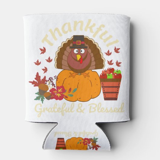 感謝感謝と感謝賛美の気持ち 缶クーラー (裏面)