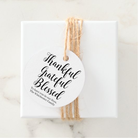 感謝感謝の賛美カスタムの休日 フェイバータグ (インサイチュ)