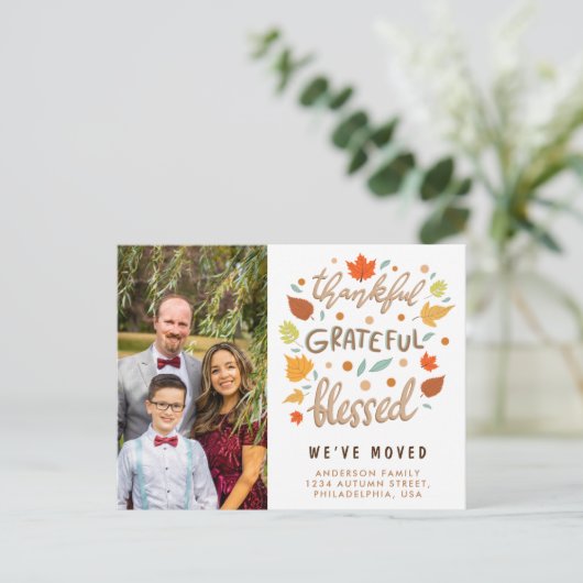 感謝感謝感動的賛美発表 シーズンポストカード (スタンド正面)