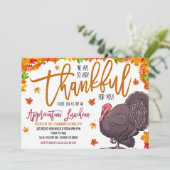 感謝感謝招待状 招待状 (スタンド正面)