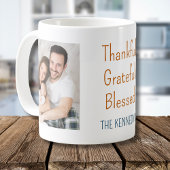 感謝感謝祭賛美2枚の写真 コーヒーマグカップ