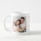 感謝感謝祭賛美2枚の写真 コーヒーマグカップ (左)