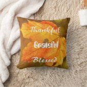 感謝感謝秋感謝祭装飾用クッション クッション (ブランケット)