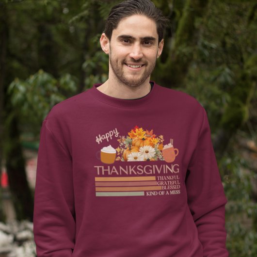 感謝感謝賛美のデザイン スウェットシャツ