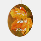 感謝感謝賛美感謝祭オーナメント セラミックオーナメント (右)