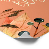 感謝感謝賛美感謝祭プリント ポスター (角)