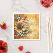 感謝感謝賛美感謝祭秋秋 スタンダードカクテルナプキン (インサイチュ)