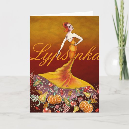 感謝挨拶カード#3 (空白の) シーズンカード (正面)