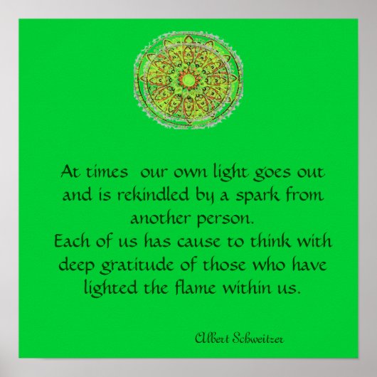 感謝曼荼羅ポスター ポスター (正面)