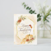 感謝来の聖書を持って彼の前に ポストカード (スタンド正面)