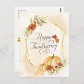 感謝来の聖書を持って彼の前に ポストカード (正面/裏面)