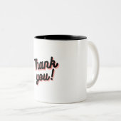 感謝杯 ツートーンマグカップ (正面右)