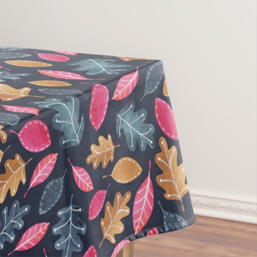 感謝林の葉柄 テーブルクロス (インサイチュ)