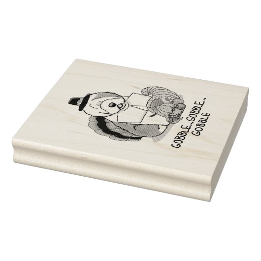 感謝歳の古い英語シェプドッグ（グレー1）おもしろい ラバースタンプ (スタンプ)