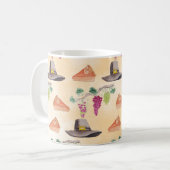 感謝水カラー コーヒーマグカップ (正面左)