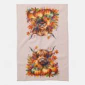 感謝牛 キッチンタオル (縦)