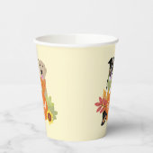 感謝犬感謝祭ハーベストカボチャ 紙コップ (左)