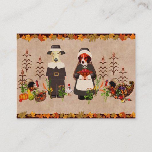 感謝犬 エンクロージャーカード (正面)