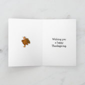 感謝状おもしろいグリーティングカード シーズンカード (内部)