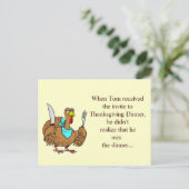 感謝状のおもしろいはがき シーズンポストカード (スタンド正面)