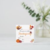 感謝状の招待状 エンクロージャーカード (スタンド正面)