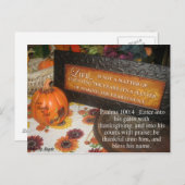 感謝状はがき ポストカード (正面/裏面)