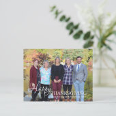 感謝状カスタム付きポストカード – 画像の追加 ポストカード (スタンド正面)