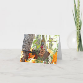 感謝状カードMr. Bickles The Squirrel 5 x 7" サンキューカード