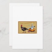 感謝状グリーティングカード サンキューカード (正面/裏面)