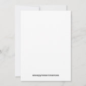 感謝状グリーティングカード サンキューカード (裏面)