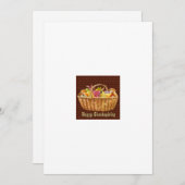 感謝状グリーティングカード サンキューカード (正面/裏面)