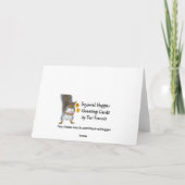 感謝状グリーティングカード シーズンカード (裏面)