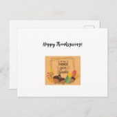 感謝状グリーティングカード シーズンポストカード (正面/裏面)