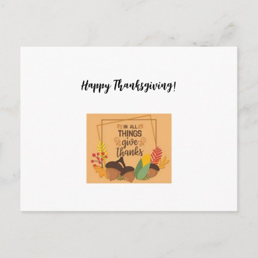 感謝状グリーティングカード シーズンポストカード (正面)