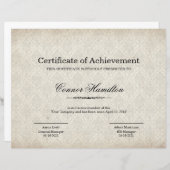 感謝状テンプレート (正面/裏面)