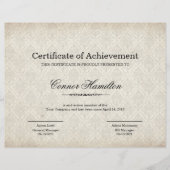 感謝状テンプレート (正面)