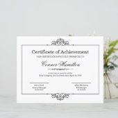 感謝状テンプレート (スタンド正面)