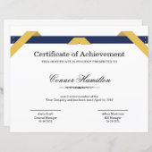 感謝状テンプレート (正面/裏面)