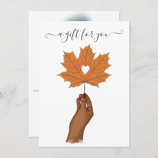 感謝状 (正面/裏面)