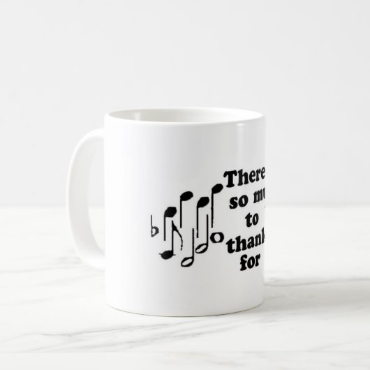 感謝状 コーヒーマグカップ (正面左)