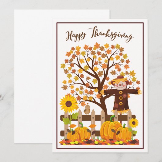 感謝状 サンキューカード (正面/裏面)