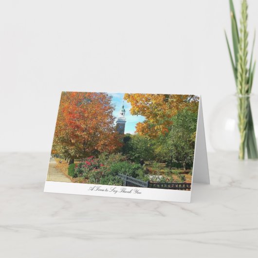 感謝状 サンキューカード (正面)