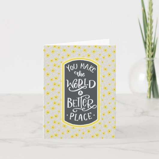 感謝状 サンキューカード (正面)