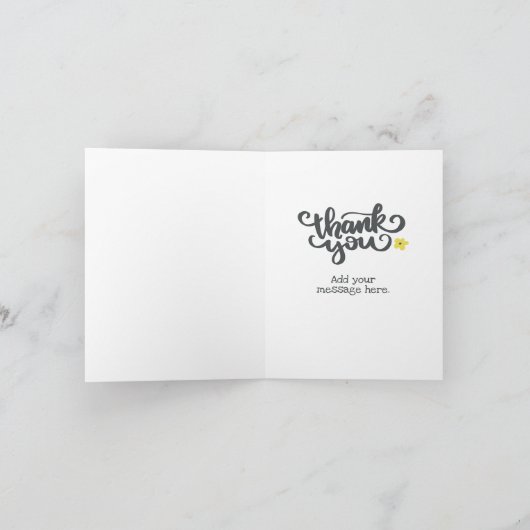 感謝状 サンキューカード (内部)